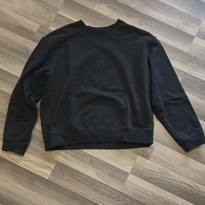 Zara Women's Black Sweatshirt